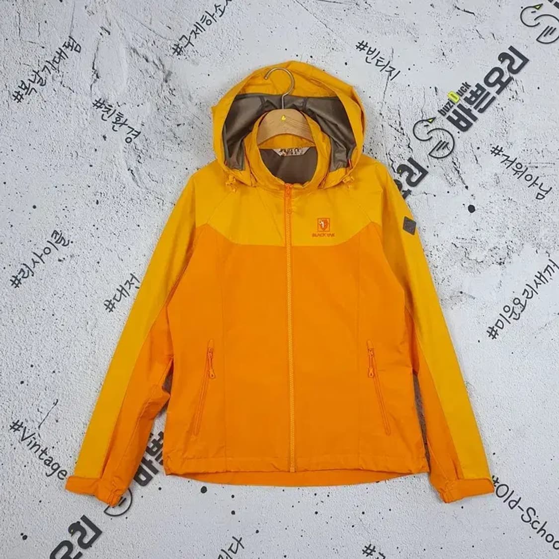 블랙야크 BLACK YAK 바람막이 자켓 옐로우 S(90) 3800158 상품이미지1