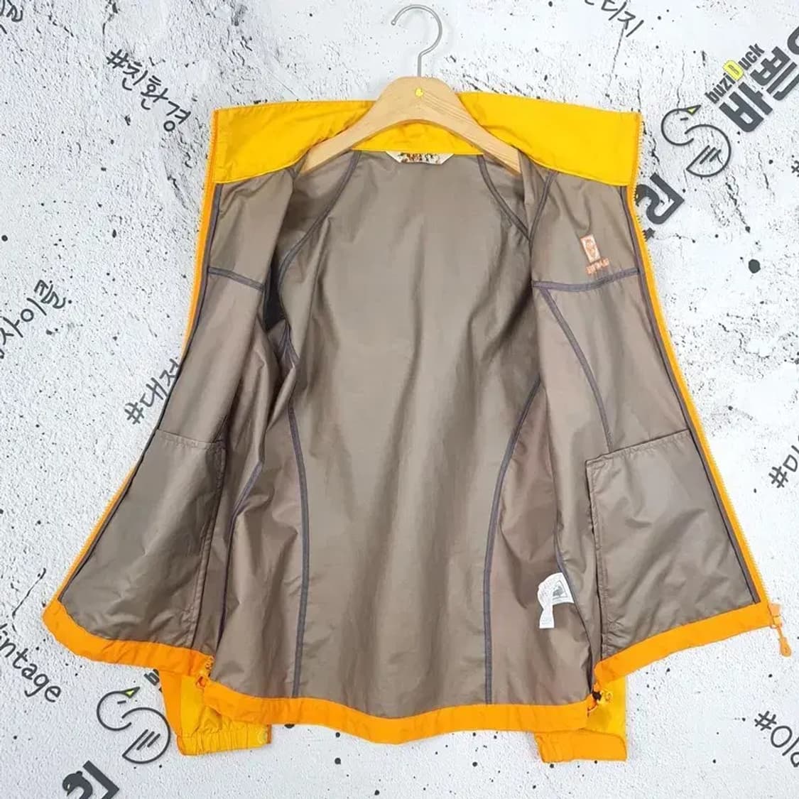 블랙야크 BLACK YAK 바람막이 자켓 옐로우 S(90) 3800158 상품이미지7