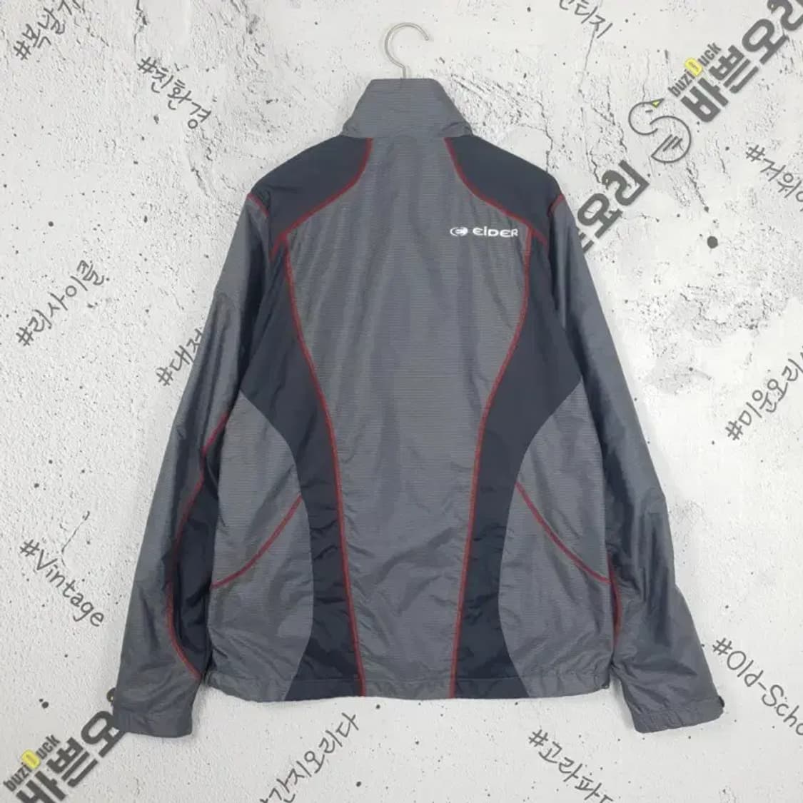 아이더 EIDER 바람막이 약기모 자켓 그레이 3800109 상품이미지2
