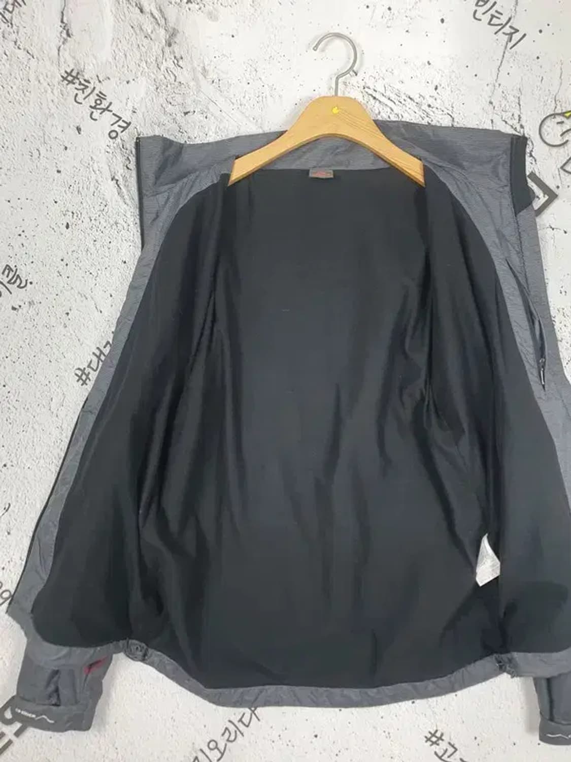 아이더 EIDER 바람막이 약기모 자켓 그레이 3800109 상품이미지7
