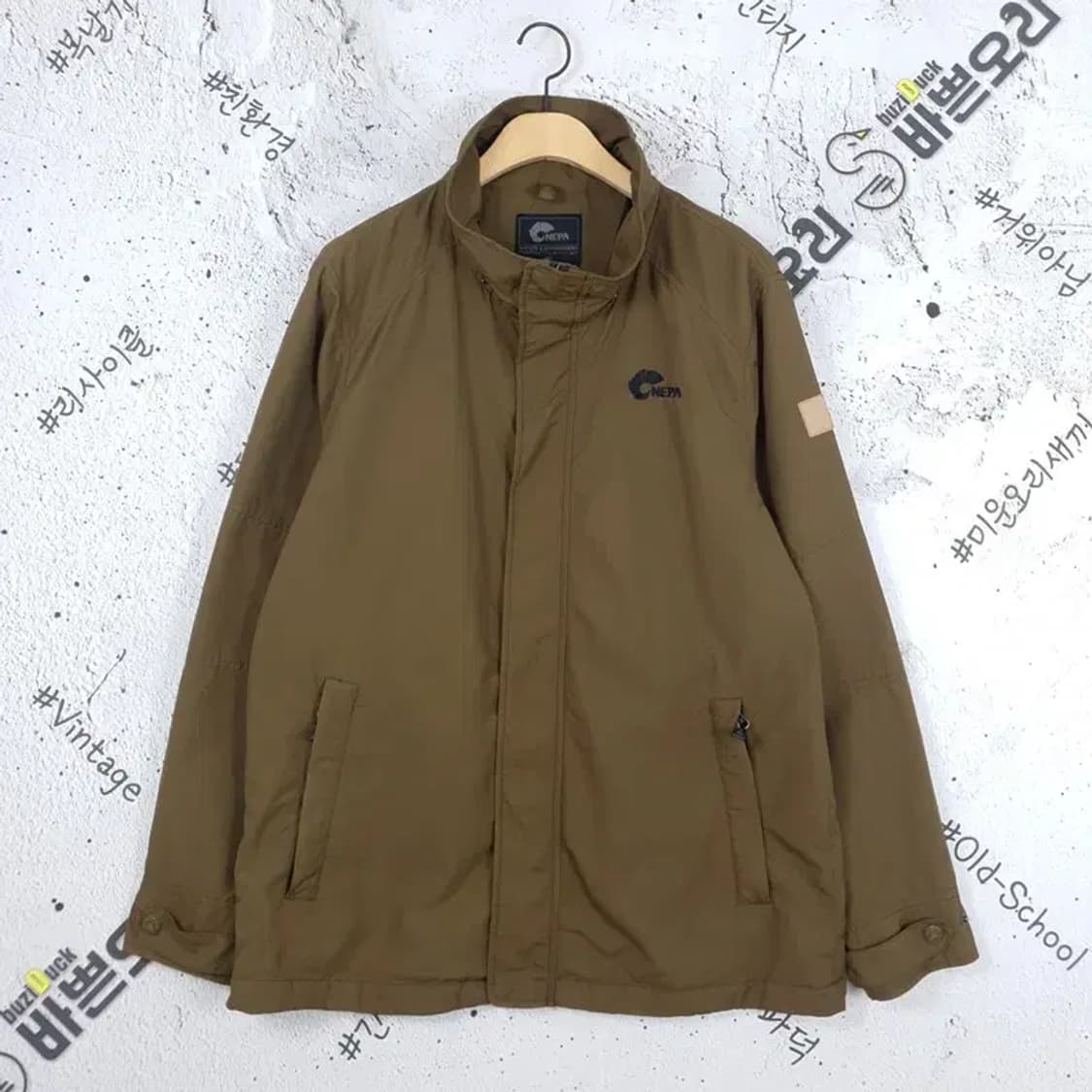 네파 NEPA 바람막이 자켓 카키 3800025 상품이미지1