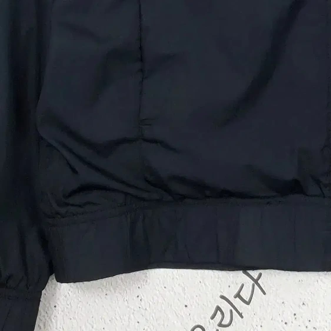나이키 NIKE 스우시 토탈90 바람막이 자켓 블랙 3800027 상품이미지7