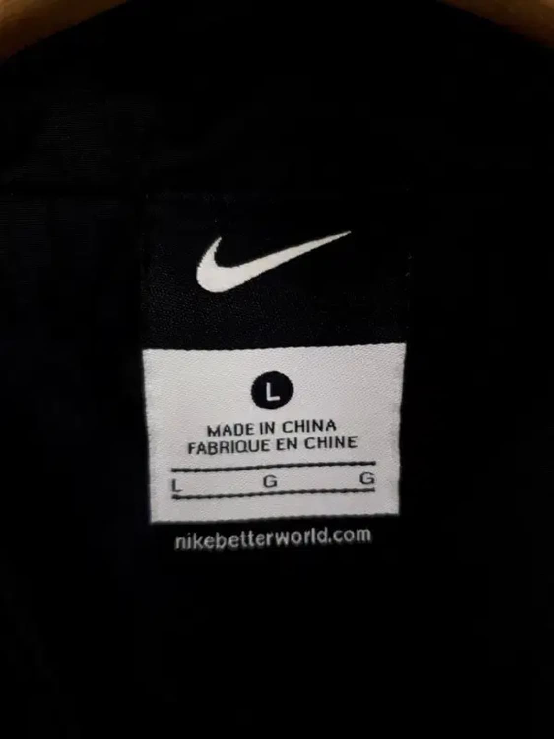 나이키 NIKE 스우시 토탈90 바람막이 자켓 블랙 3800027 상품이미지9