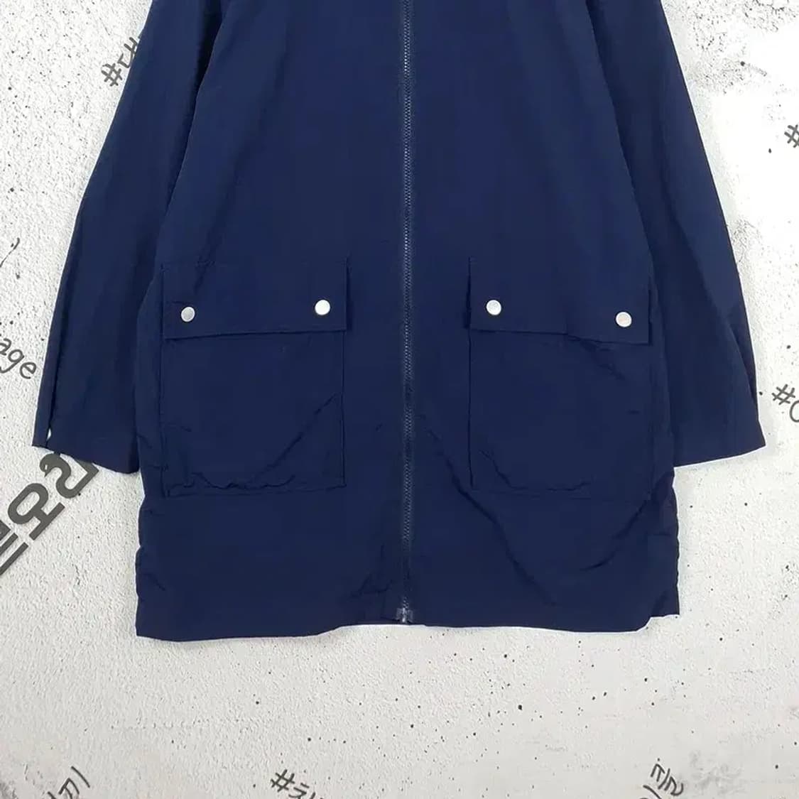 타미진스 TOMMY JEANS 바람막이 하프 자켓 네이비 3800028 상품이미지5