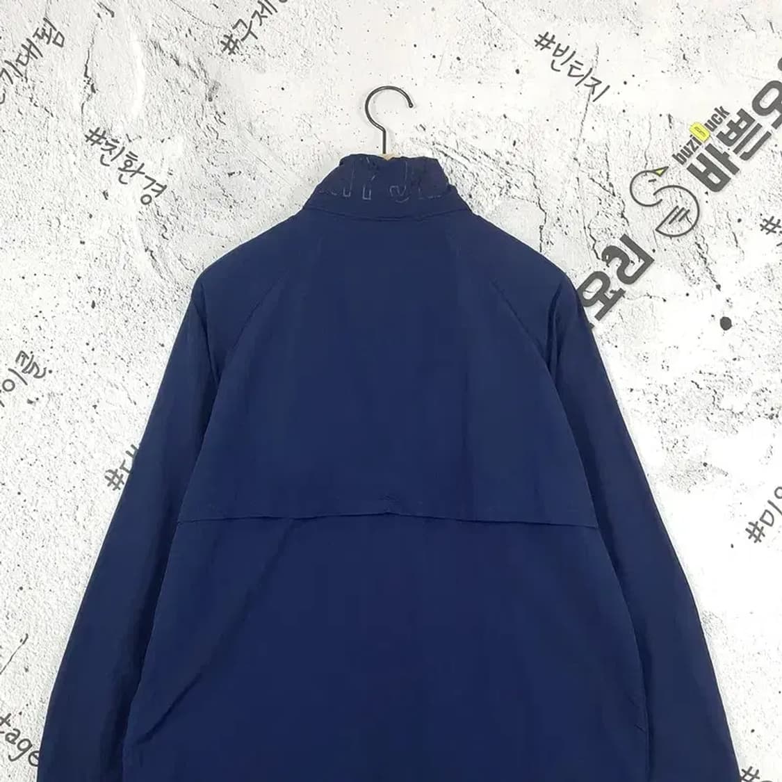 타미진스 TOMMY JEANS 바람막이 하프 자켓 네이비 3800028 상품이미지7