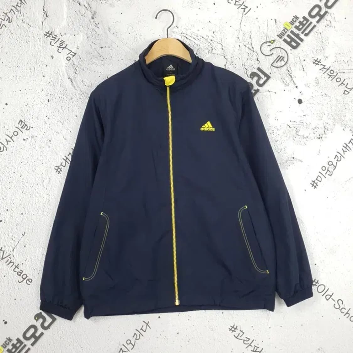 아디다스 ADIDAS 바람막이 자켓 진네이비 3800030 상품이미지1