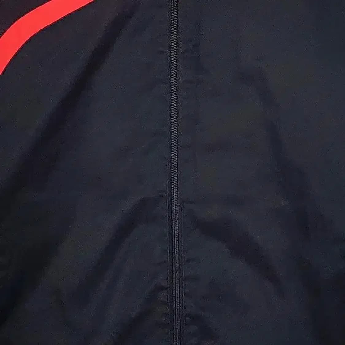 아디다스 ADIDAS 올드스쿨 바람막이 자켓 블랙 레드라인 3800032 상품이미지4