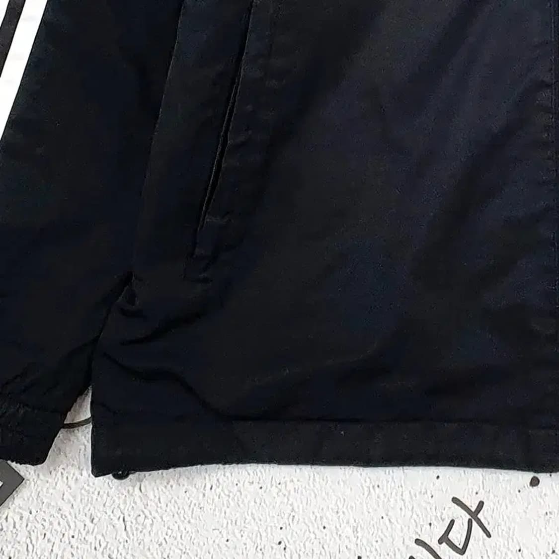 아디다스 ADIDAS 올드스쿨 바람막이 자켓 블랙 레드라인 3800032 상품이미지5