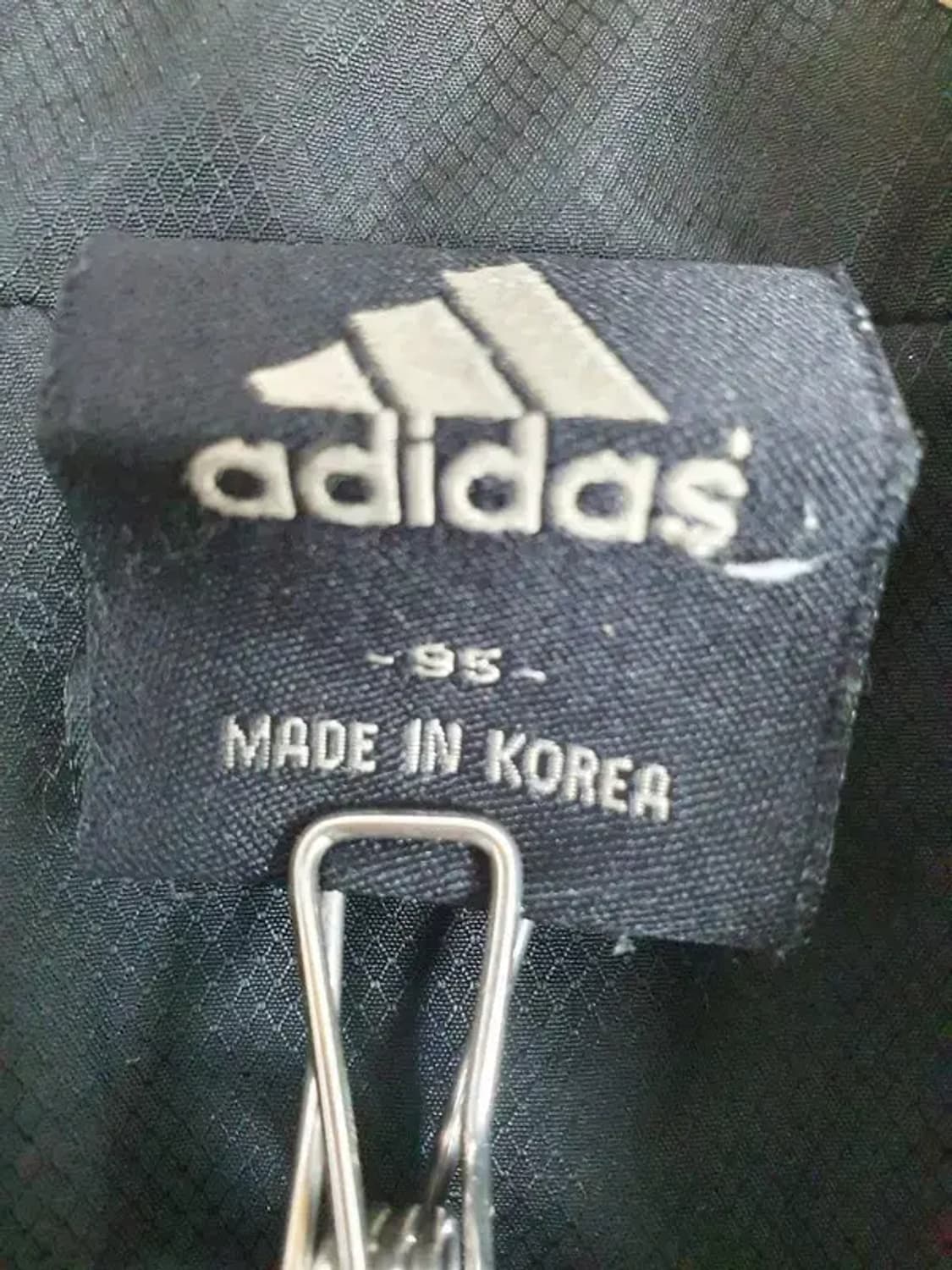 아디다스 ADIDAS 올드스쿨 바람막이 자켓 블랙 레드라인 3800032 상품이미지8