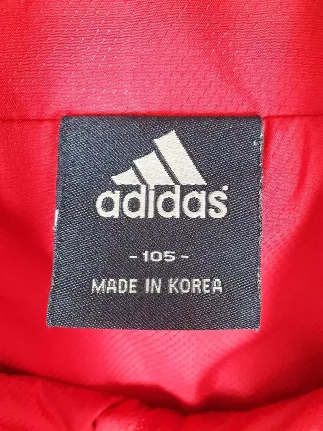 아디다스 ADIDAS 삼선 트랙탑 저지 바람막이 자켓 레드 3800033 상품이미지8