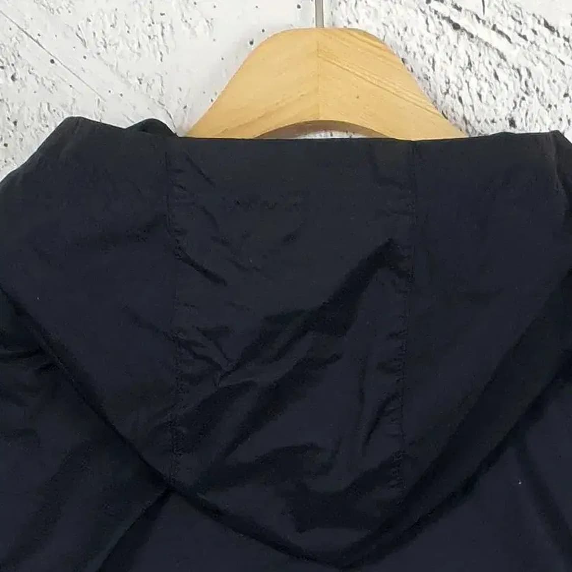아디다스 ADIDAS 삼선 후드 바람막이 자켓 블랙 3800046 상품이미지7