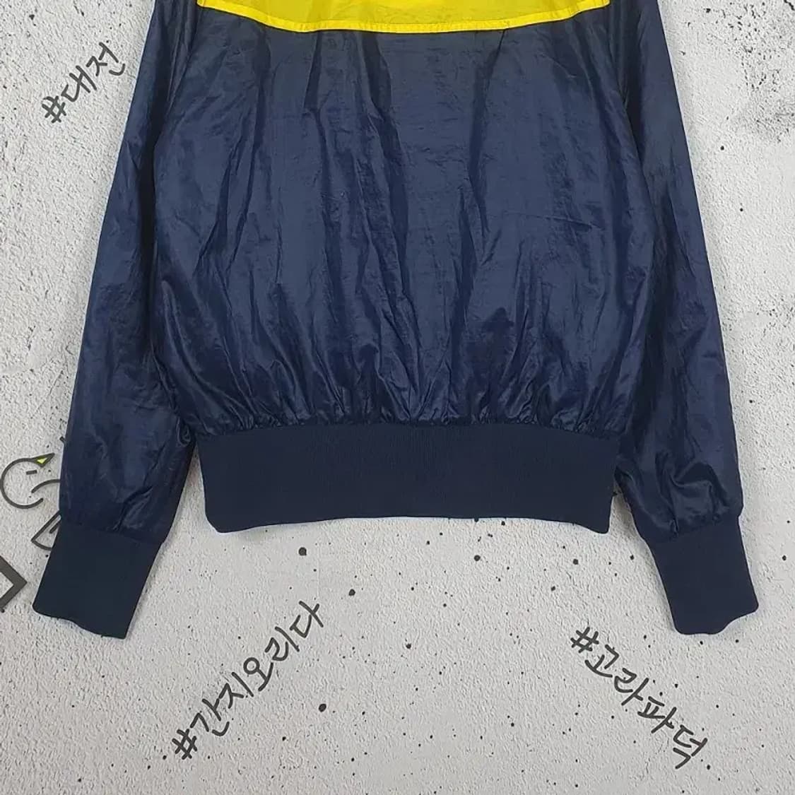 나이키 NIKE 자수 로고 경량 바람막이 자켓 옐로우 3800096 상품이미지6