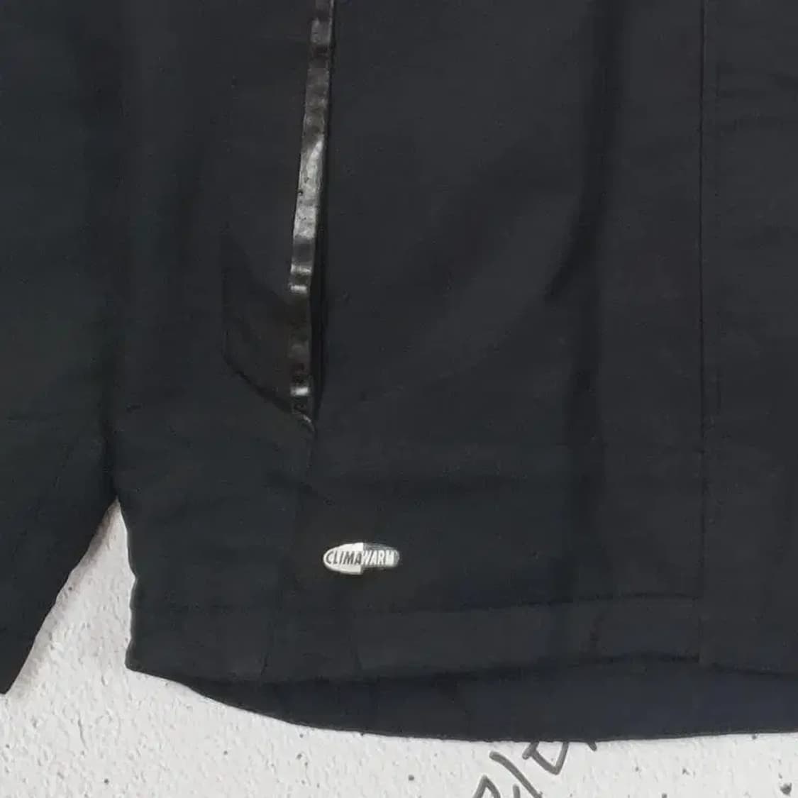 아디다스 ADIDAS 기모 박시 바람막이 자켓 블랙 3800101 상품이미지4