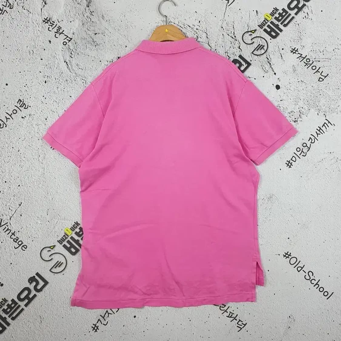 폴로랄프로렌 POLO 반팔 카라티 빈티지 핑크 M 1000053 상품이미지2
