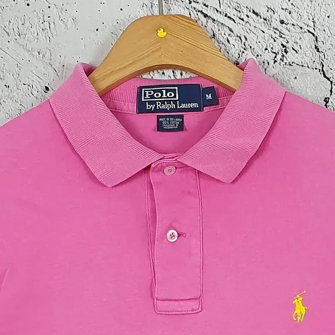 폴로랄프로렌 POLO 반팔 카라티 빈티지 핑크 M 1000053 상품이미지4