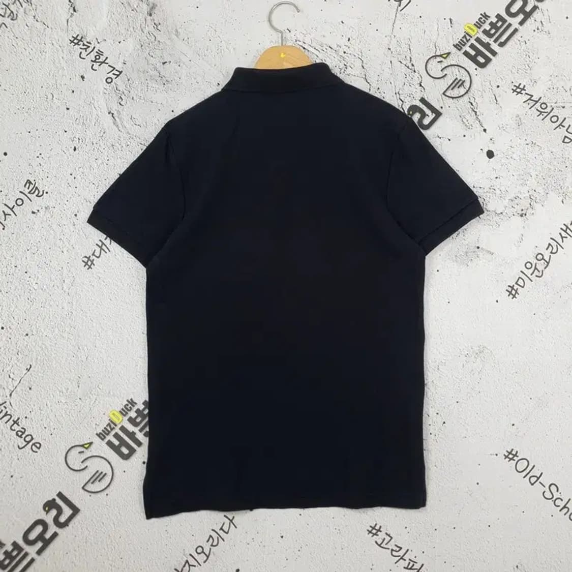 나이키 NIKE 스우시 반팔 카라티 블랙 M 1000092 상품이미지2