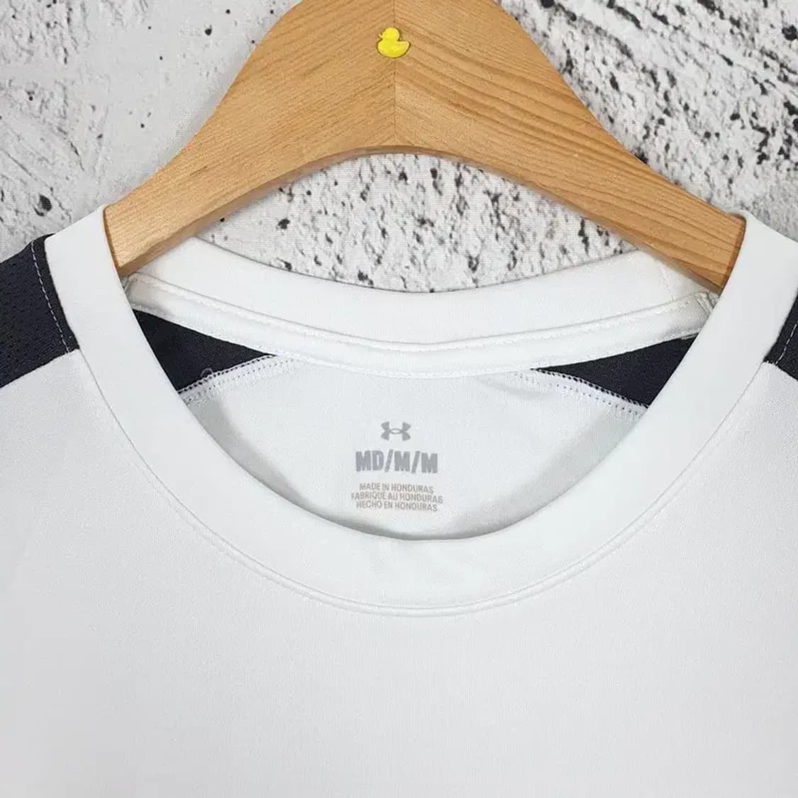 언더아머 UNDER ARMOUR 기능성 반팔 티 화이트 M 1000247 상품이미지4