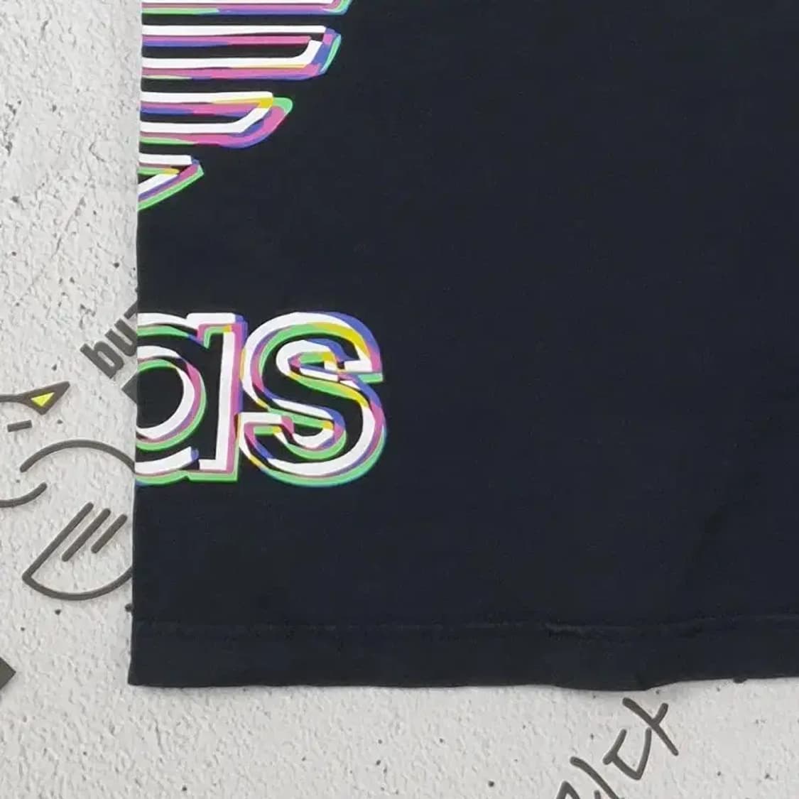 아디다스 ADIDAS 일렉트릭 반팔 티 블랙 L 1000254 상품이미지7