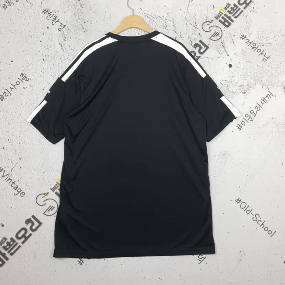 아디다스 ADIDAS 기능성 반팔 티 블랙 4XL 1000282 상품이미지2