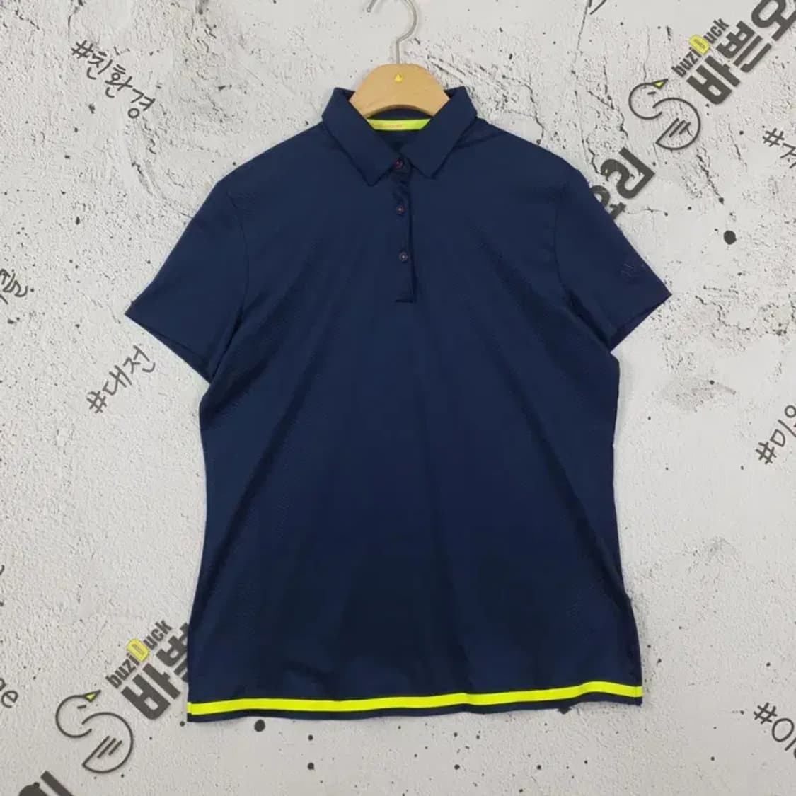 아디다스 ADIDAS 여성 기능성 폴로 카라티 네이비 L 1000315 상품이미지1