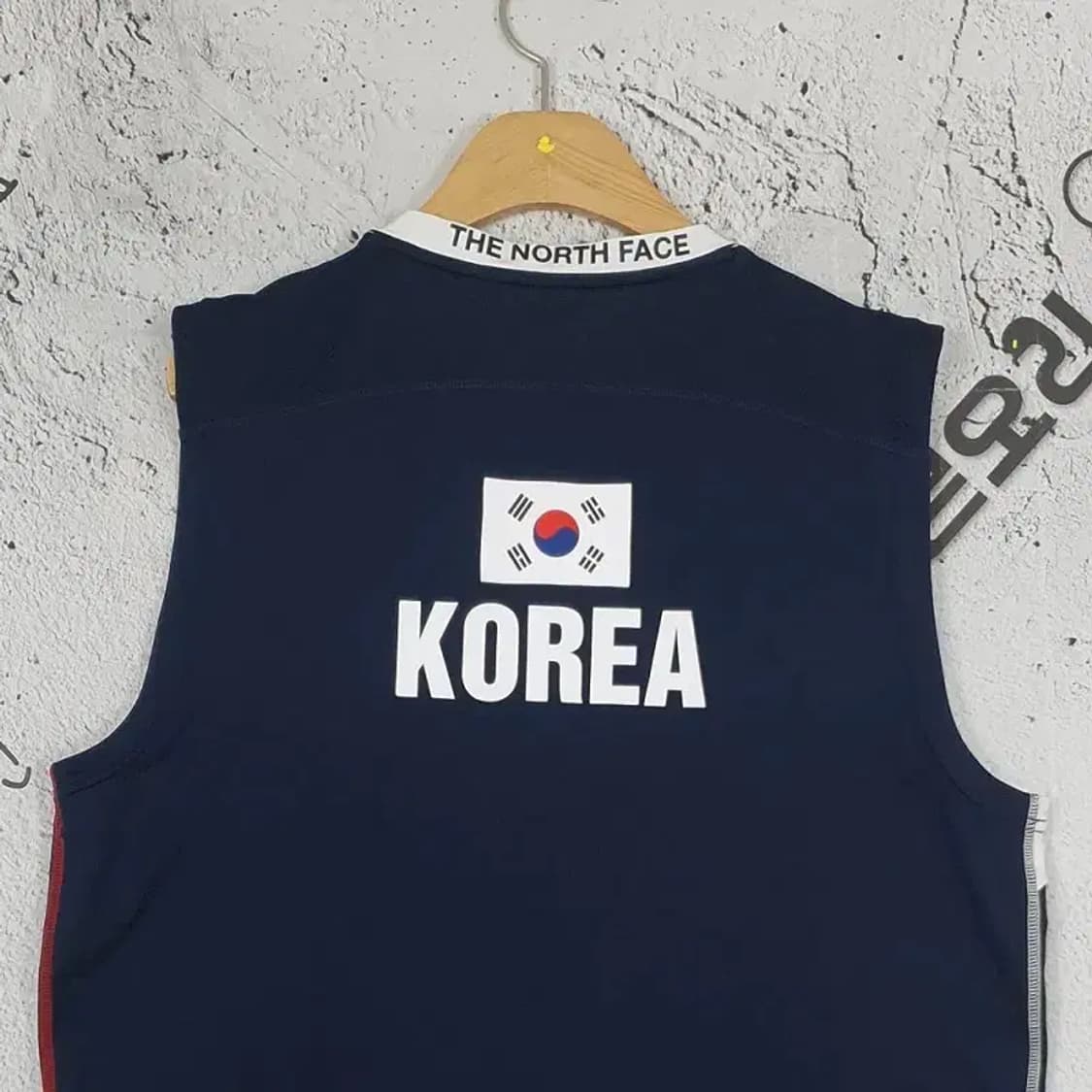 노스페이스 국대 민소매 티 네이비 슬리브리스 S 1000337 상품이미지7