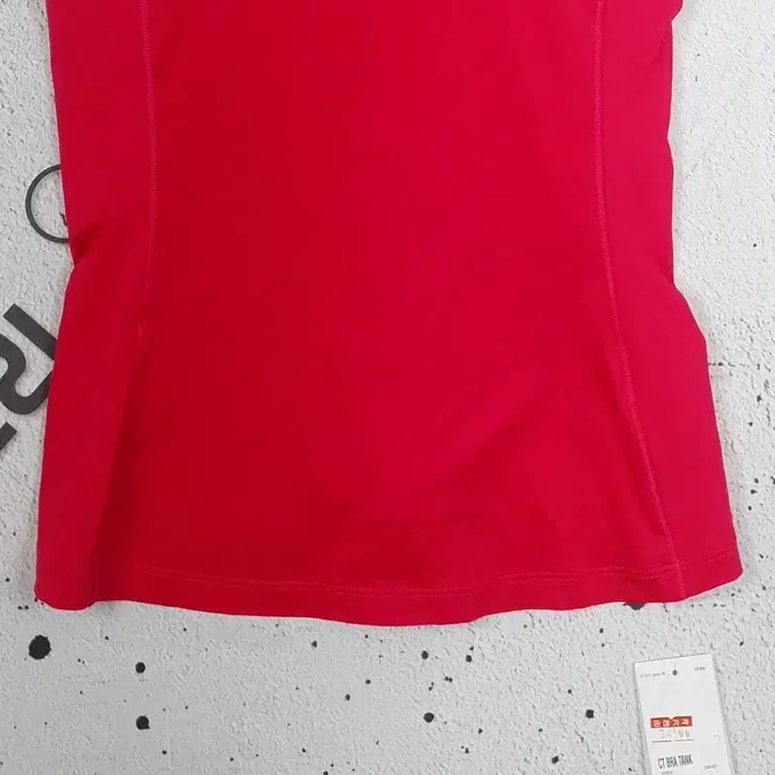아디다스 ADIDAS 쿨트레이닝 브라 탑 탱크 티 레드 S 1000343 상품이미지5