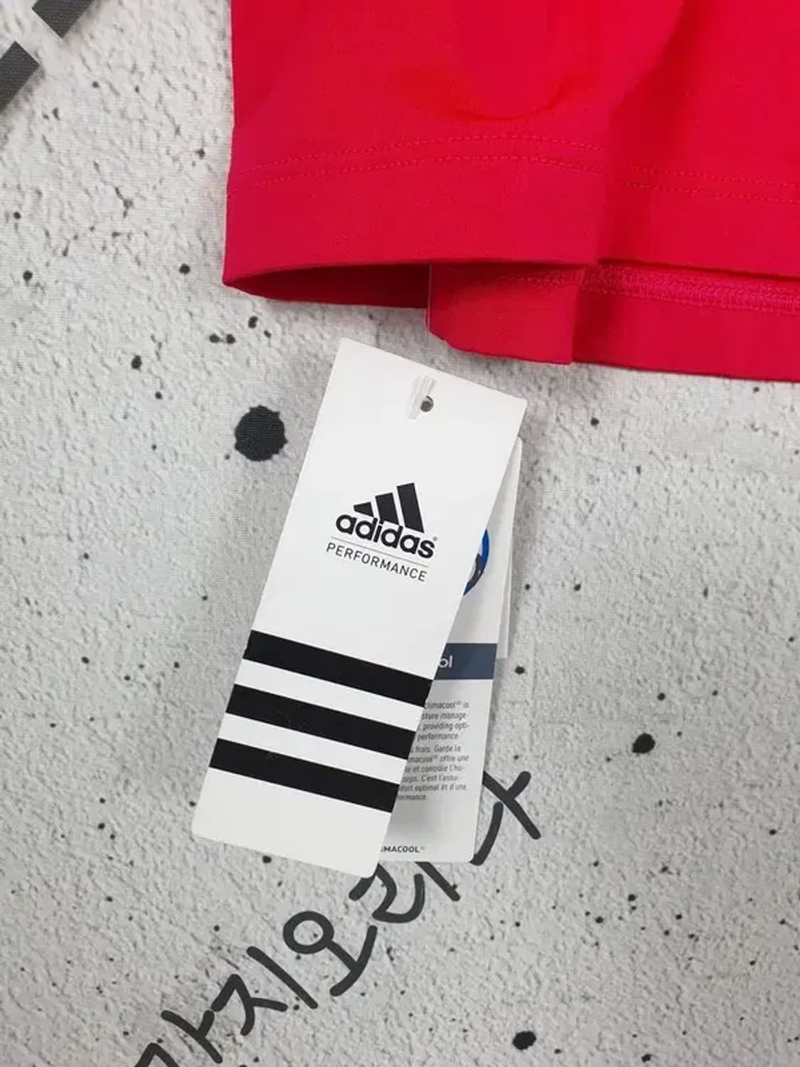 아디다스 ADIDAS 쿨트레이닝 브라 탑 탱크 티 레드 S 1000343 상품이미지8
