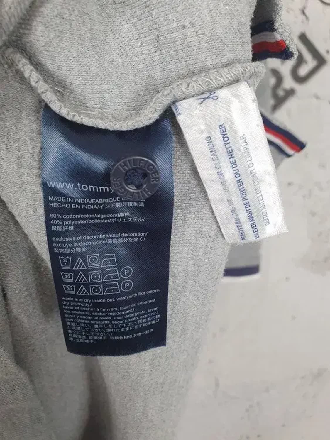 타미힐피거 TOMMY 카라티 라이트 그레이 L 1000323 상품이미지9