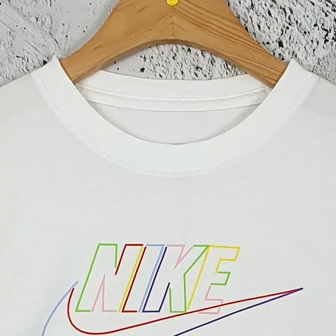 나이키 NIKE YB 반팔 티 화이트 75 1000390 상품이미지4