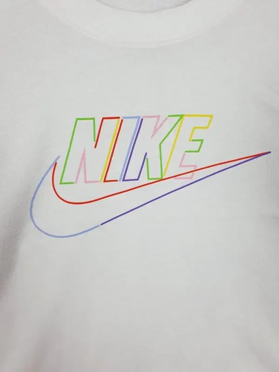 나이키 NIKE YB 반팔 티 화이트 75 1000390 상품이미지7