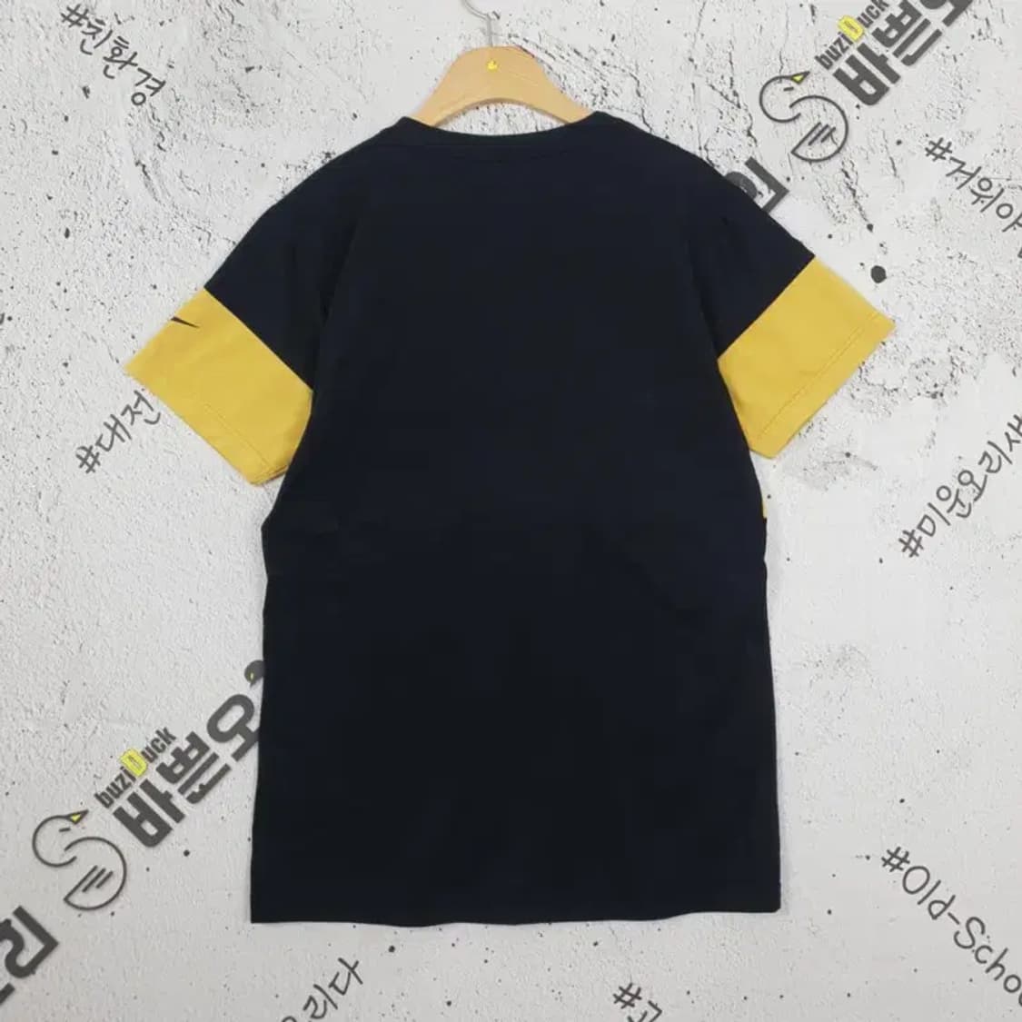 나이키 NIKE 스우시 여성 반팔 티 블랙 L 1000391 상품이미지2
