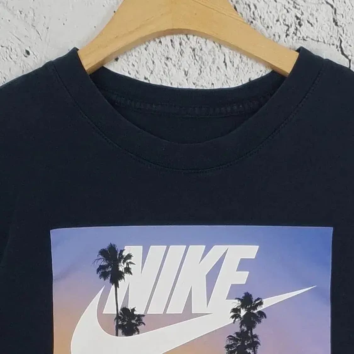 나이키 NIKE 프린팅 반팔 티 블랙 L 1000418 상품이미지4