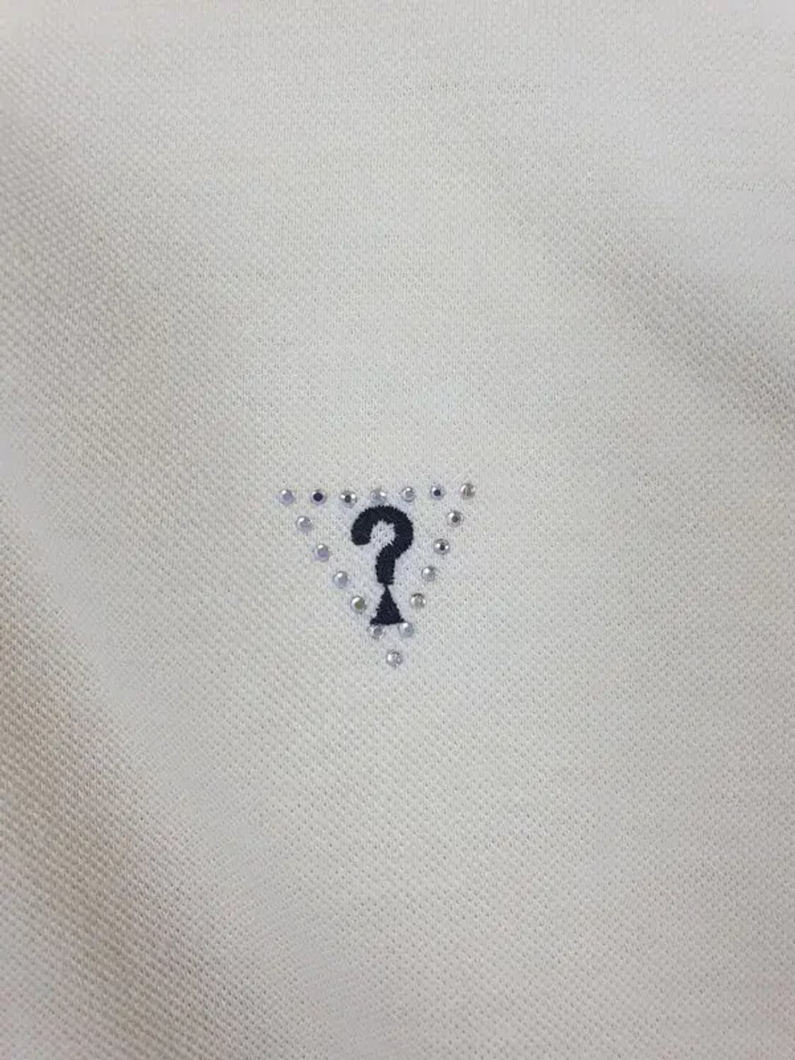 게스 GUESS 큐빅 반팔 카라티 크림 옐로우 95 1000419 상품이미지8