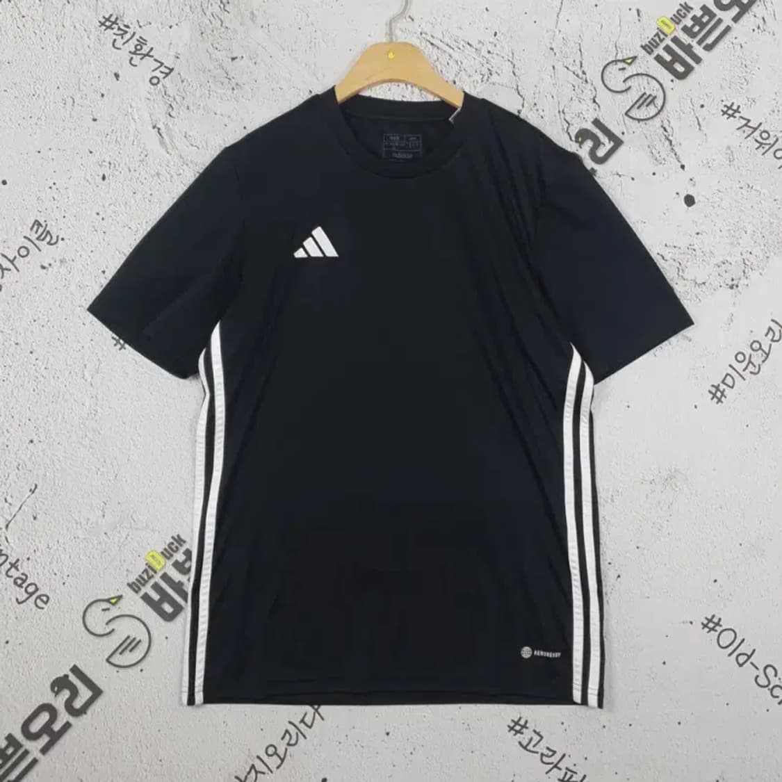 아디다스 ADIDAS 무주리그 기능성 반팔 티 블랙 95 1000421 상품이미지1