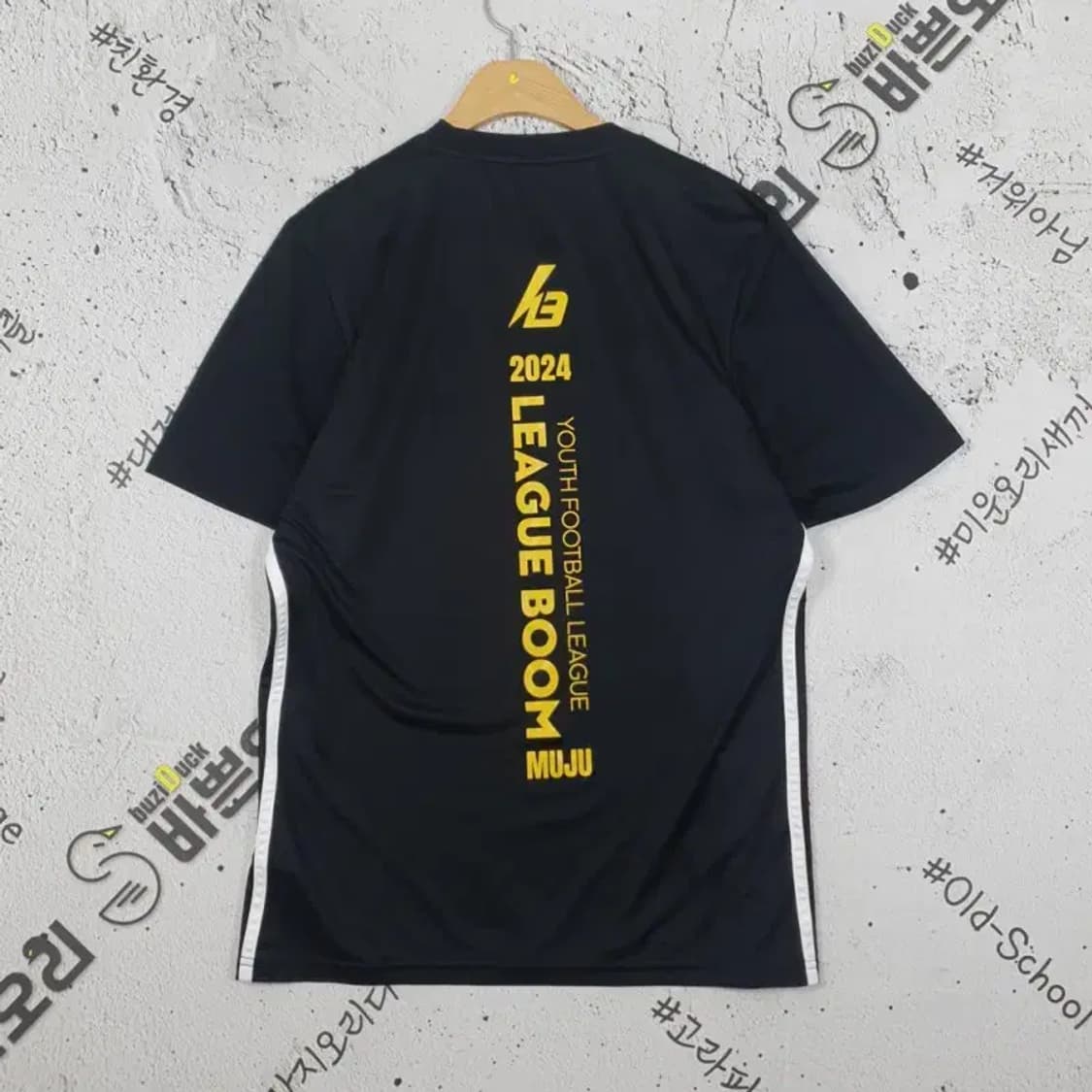 아디다스 ADIDAS 무주리그 기능성 반팔 티 블랙 95 1000421 상품이미지2