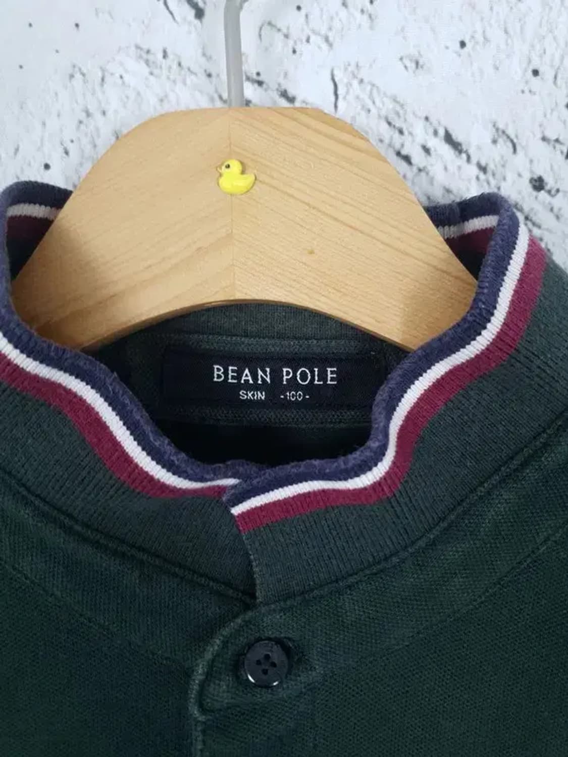 빈폴 BEANPOLE 숏카라 티셔츠 그린 100(95) 1000440 상품이미지10