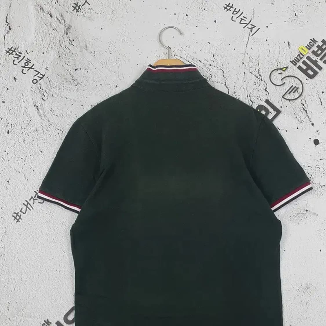 빈폴 BEANPOLE 숏카라 티셔츠 그린 100(95) 1000440 상품이미지8