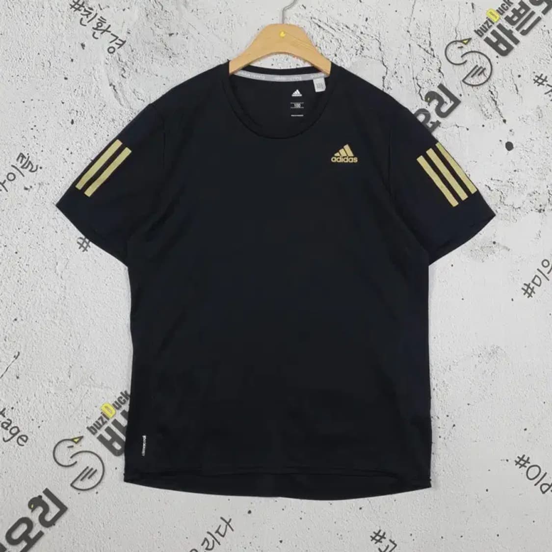 아디다스 ADIDAS 클라이마쿨 반팔 티 블랙 100 1000117 상품이미지1
