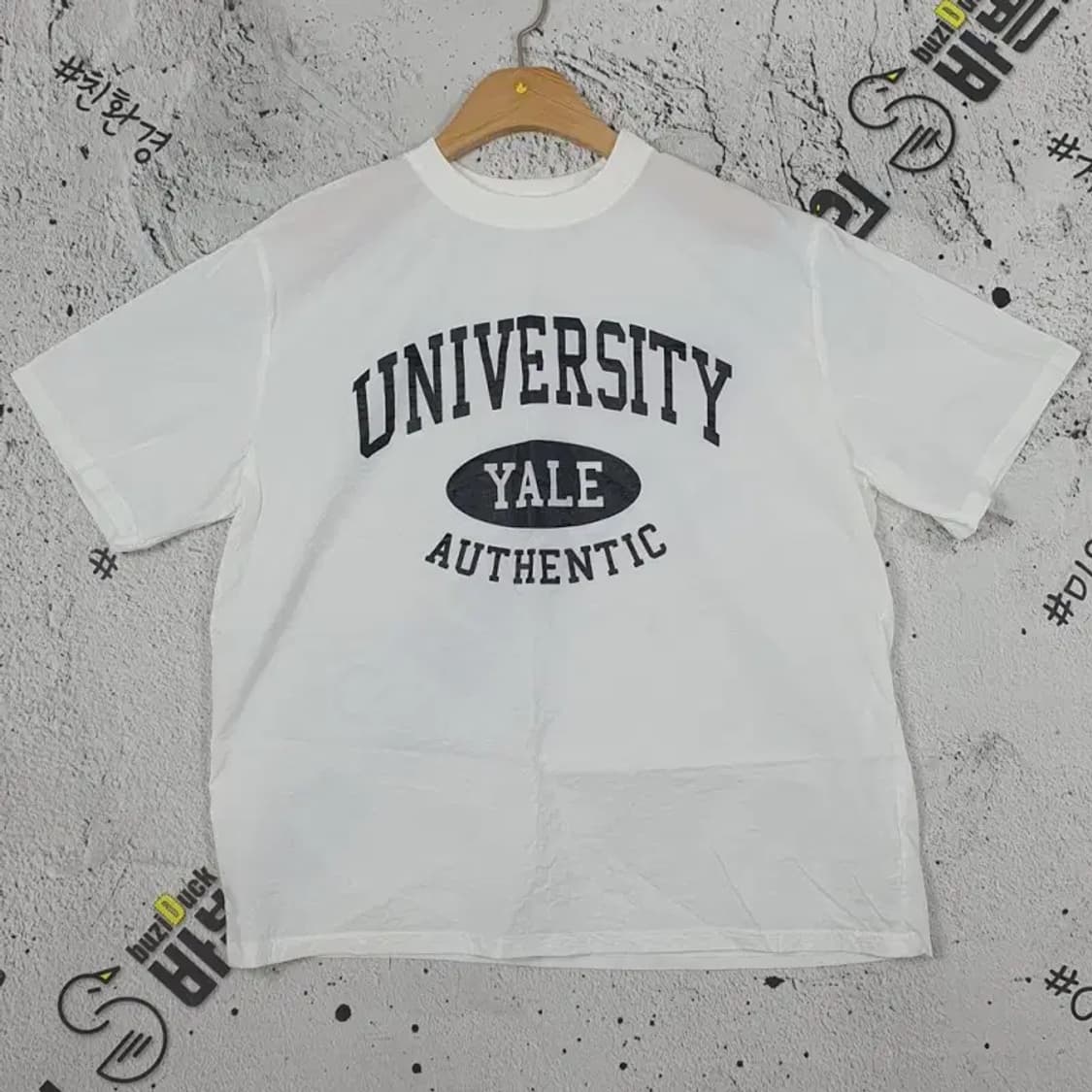 예일 YALE 여성 바람막이 반팔 티 화이트 95 1000156 상품이미지1