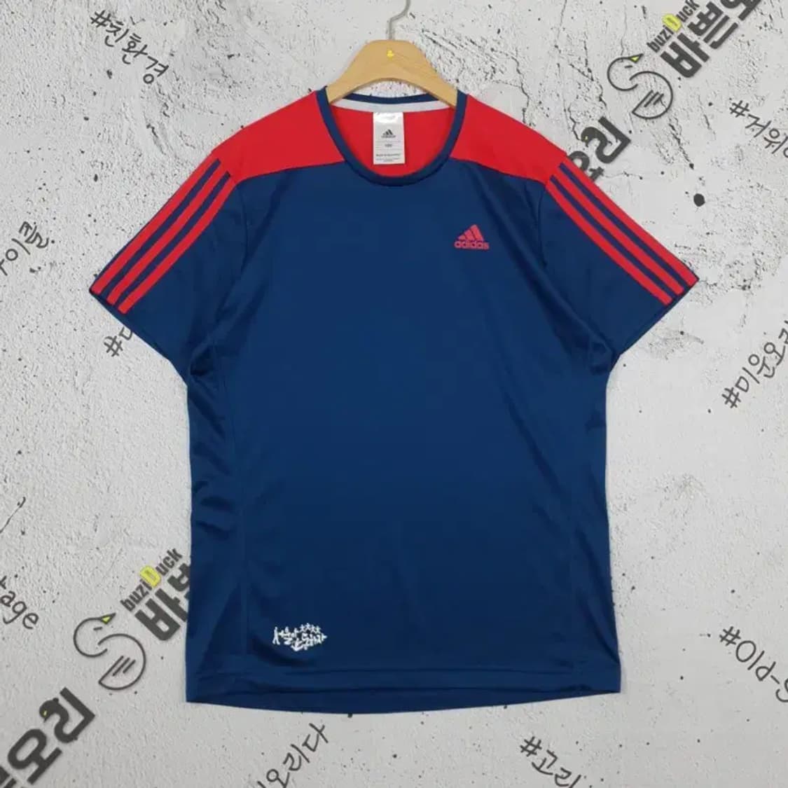 아디다스 ADIDAS 이벤트 져지 반팔 티 네이비 100 1000122 상품이미지1