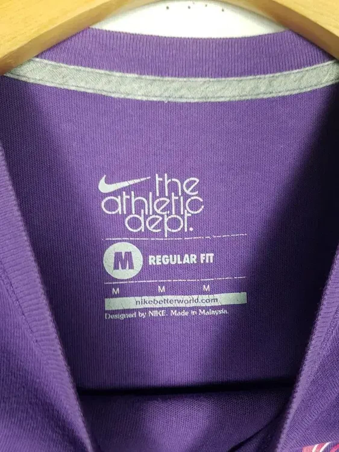 나이키 NIKE 빈티지 레귤러 반팔 티 퍼플 M 1000459 상품이미지4