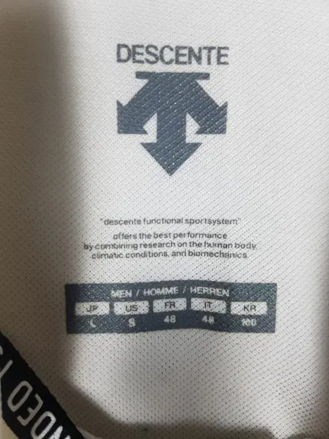 데상트 DESCENTE 카라티 화이트 100 1000460 상품이미지4