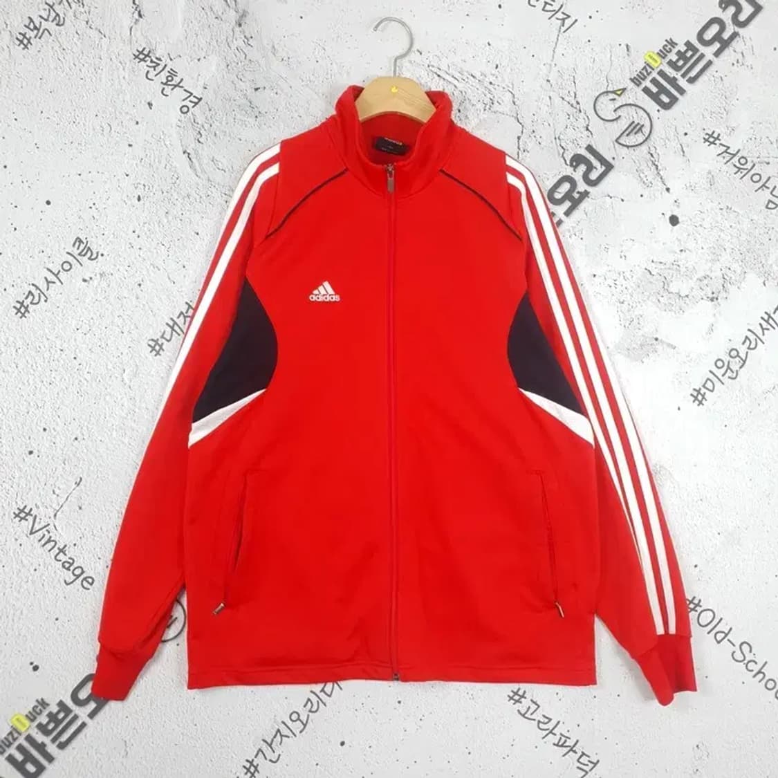 아디다스 ADIDAS 퍼포먼스 올드스쿨 져지 자켓 레드 3100055 상품이미지1