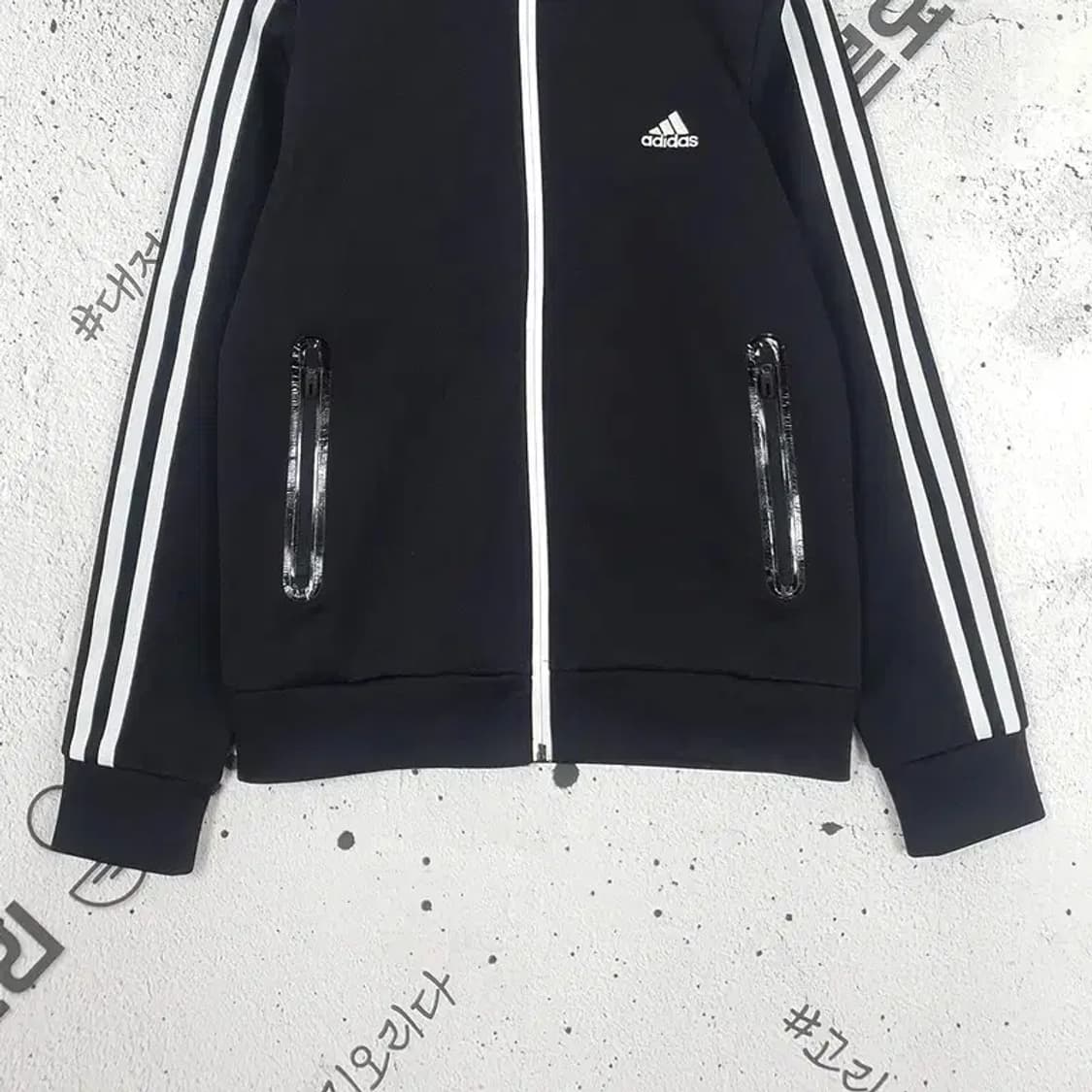 아디다스 ADIDAS 퍼포먼스 빅카라 져지 자켓 블랙 3100058 상품이미지5