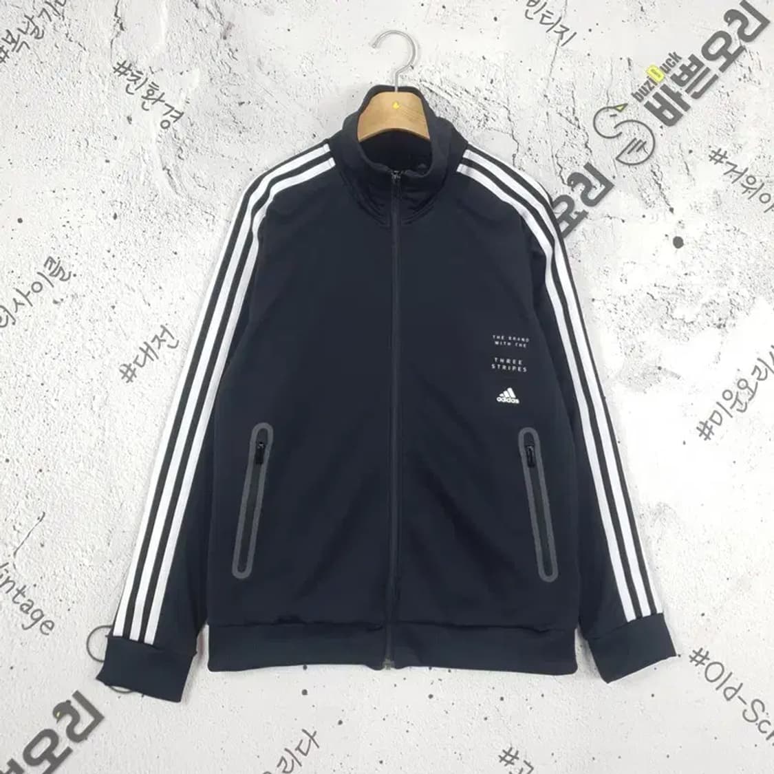 아디다스 ADIDAS 에어로레디 트랙 져지 블랙 3100064 상품이미지1