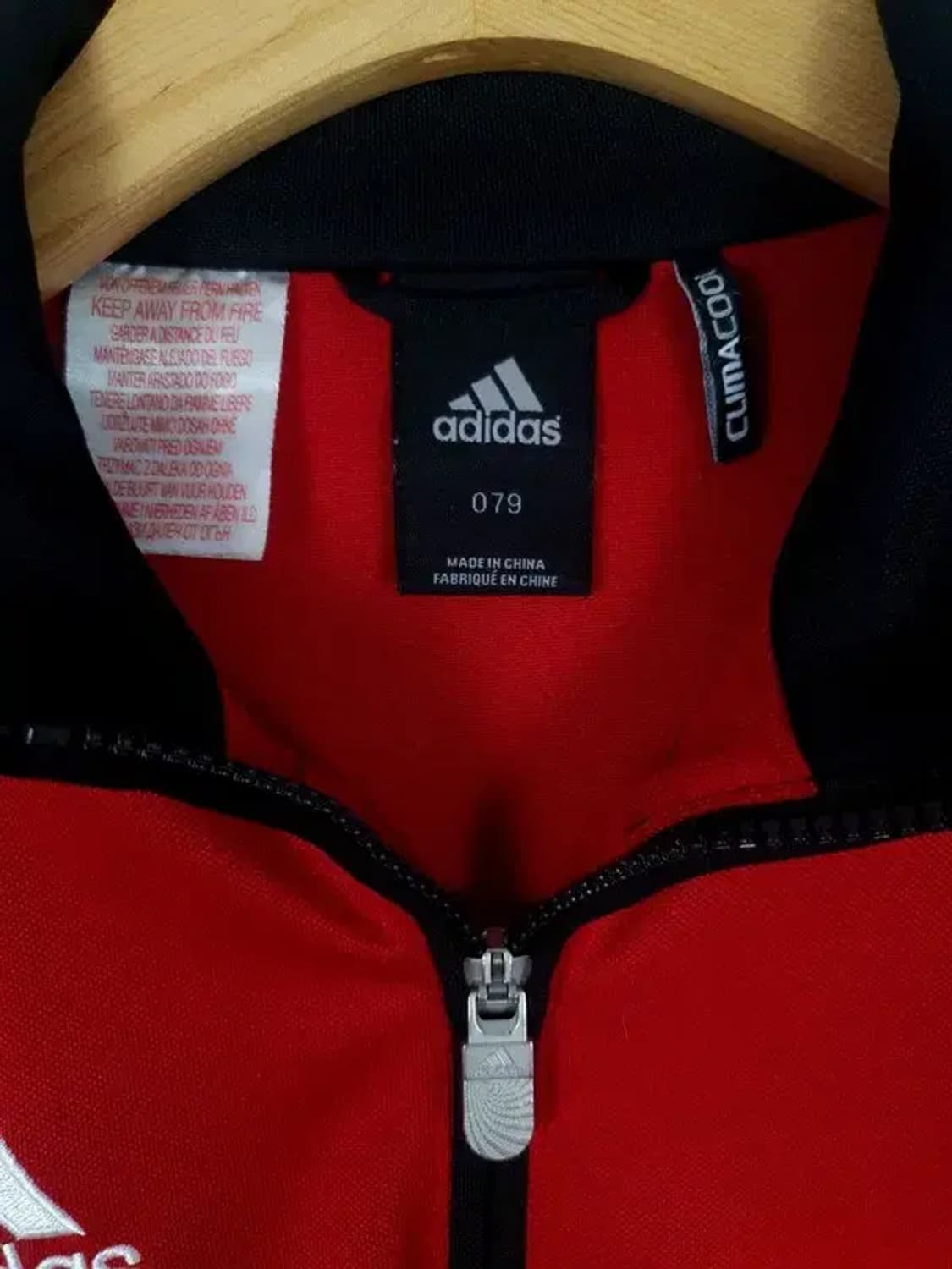 아디다스 ADIDAS 퍼포먼스 클라이마쿨 져지 자켓 레드 3100072 상품이미지6