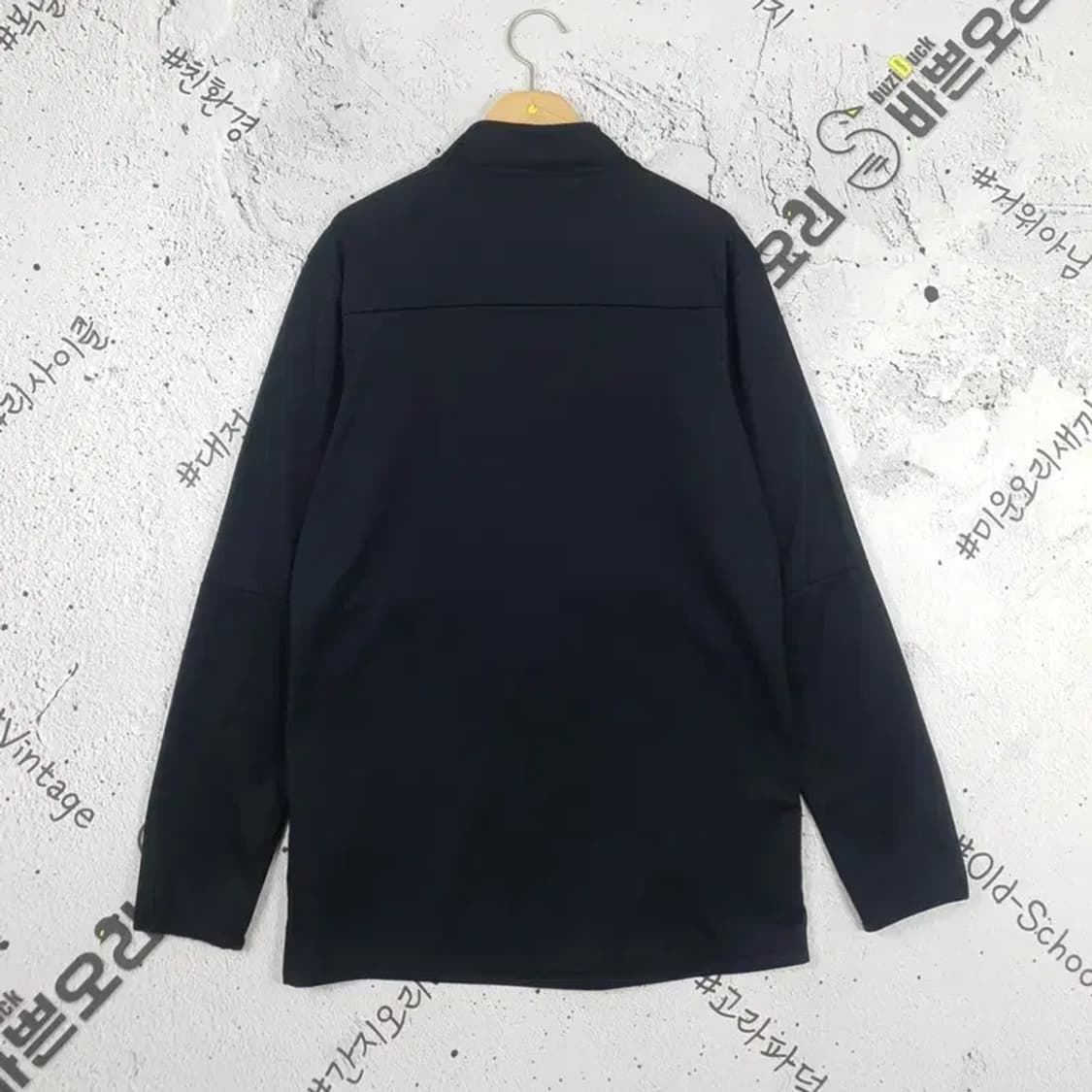 나이키 NIKE 스우시 드라이핏 져지 자켓 블랙 3100076 상품이미지2