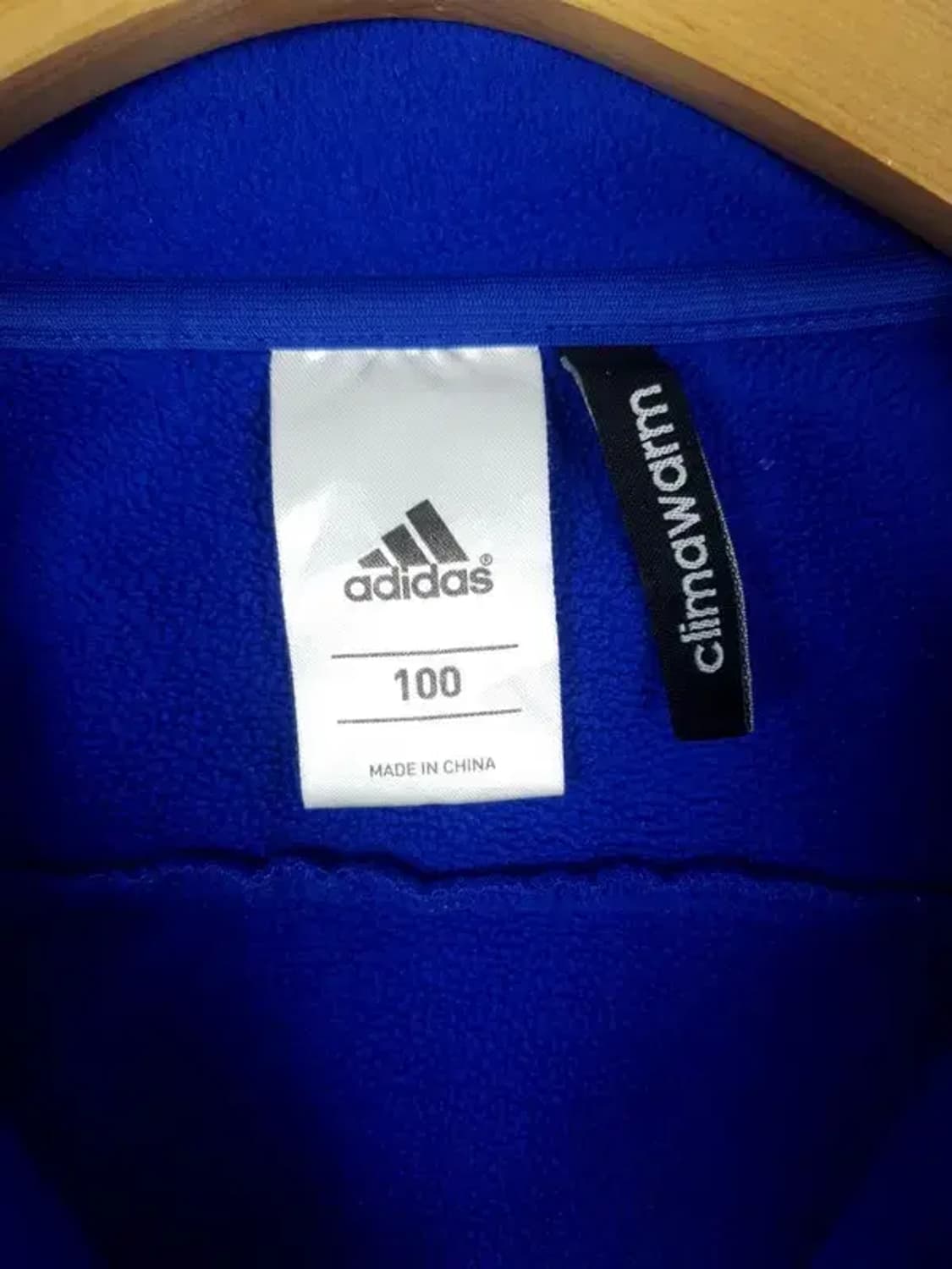 아디다스 ADIDAS 반집업 퍼포먼스 클리아마웜 져지 블루 3100081 상품이미지6