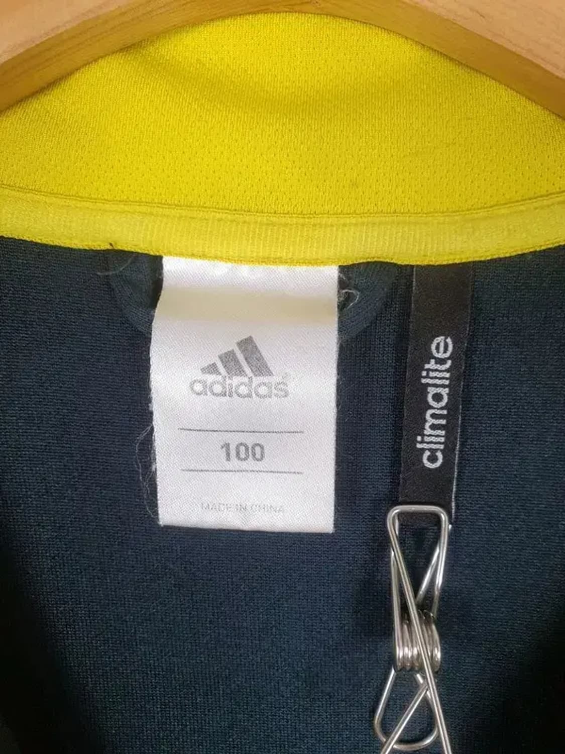 아디다스 ADIDAS 퍼포먼스 트랙탑  져지 네이비 옐로우 3100086 상품이미지7