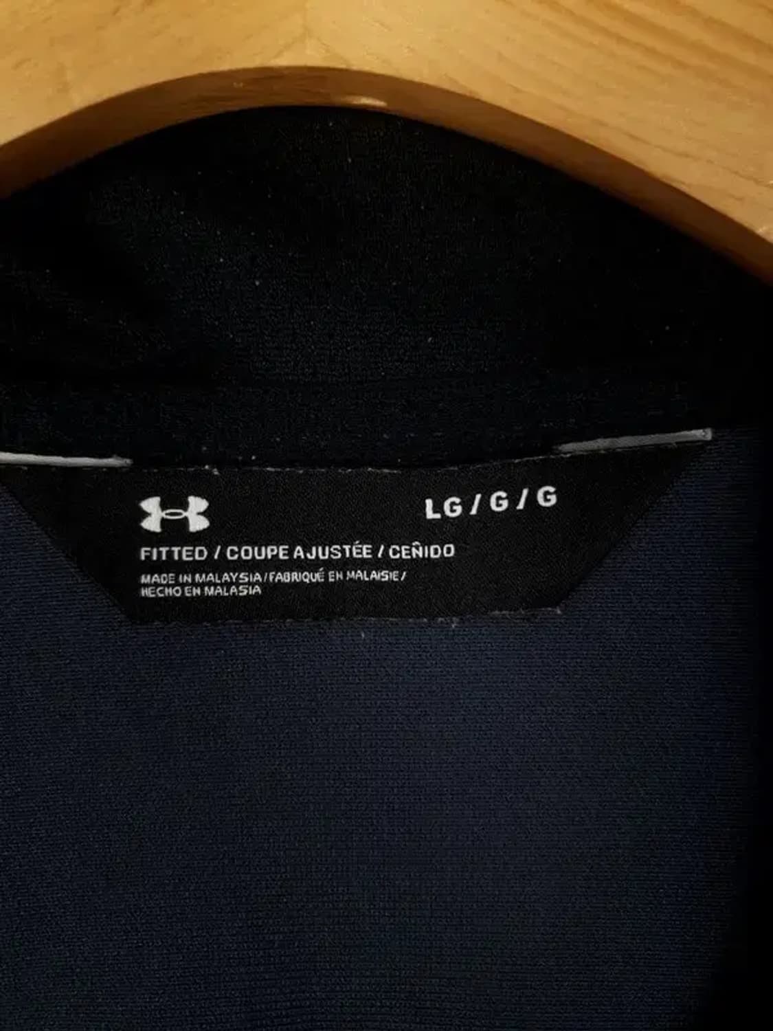 언더아머 UNDER ARMOUR 트레이닝 져지 자켓 블랙 3100087 상품이미지7